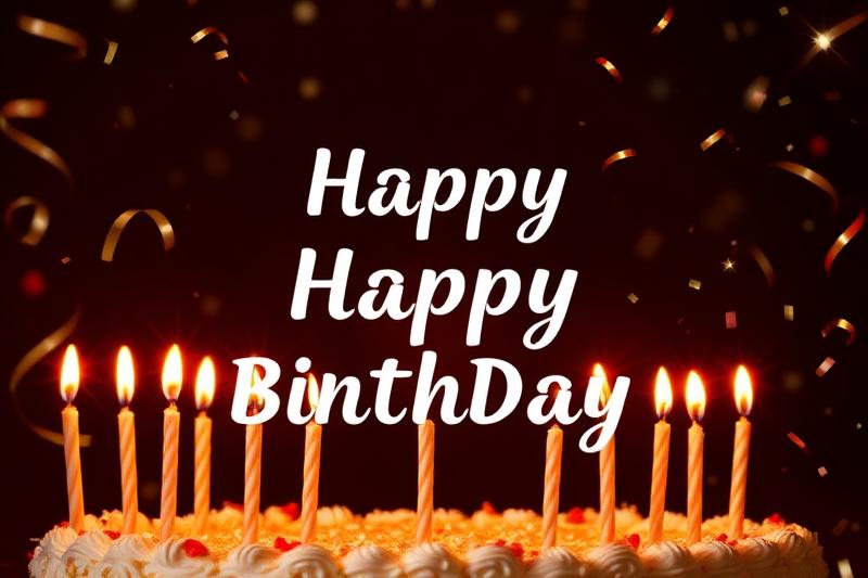 famous celebrity birthday quote inspirational card