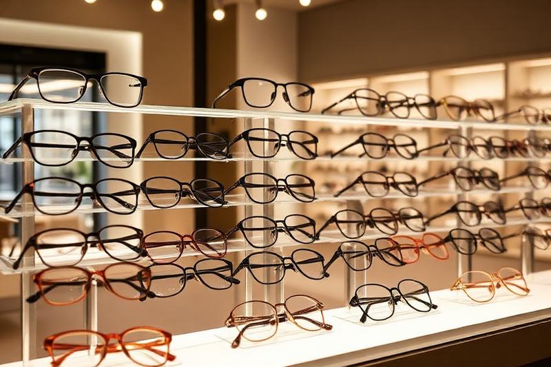 female celebrity wearing stylish designer glasses