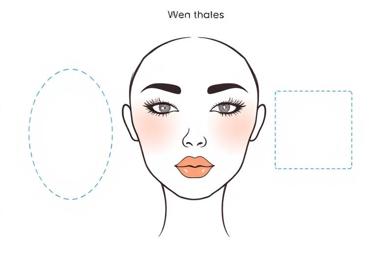 female celebrity round face shape beautiful confident