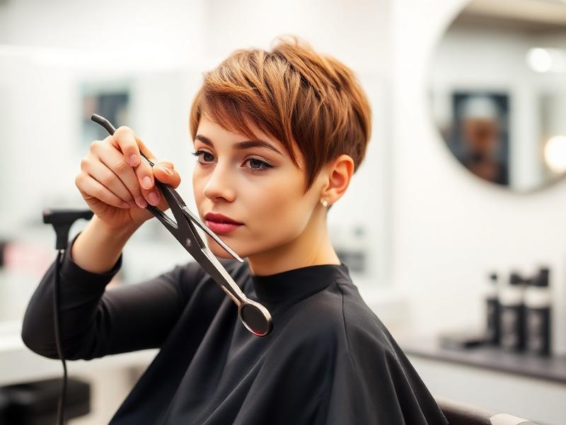 female celebrity bob haircut chic modern