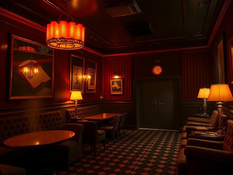 dramatic film noir aesthetic moody portrait