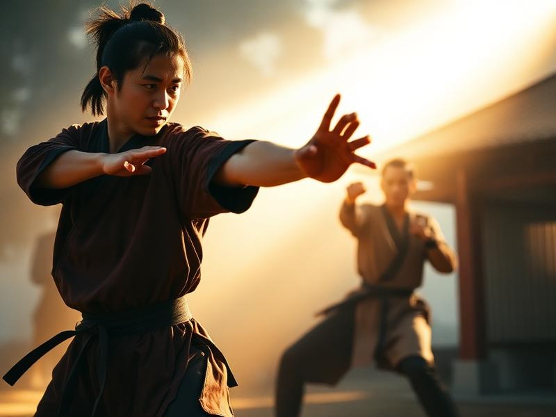 Jet Li portrait photo close up