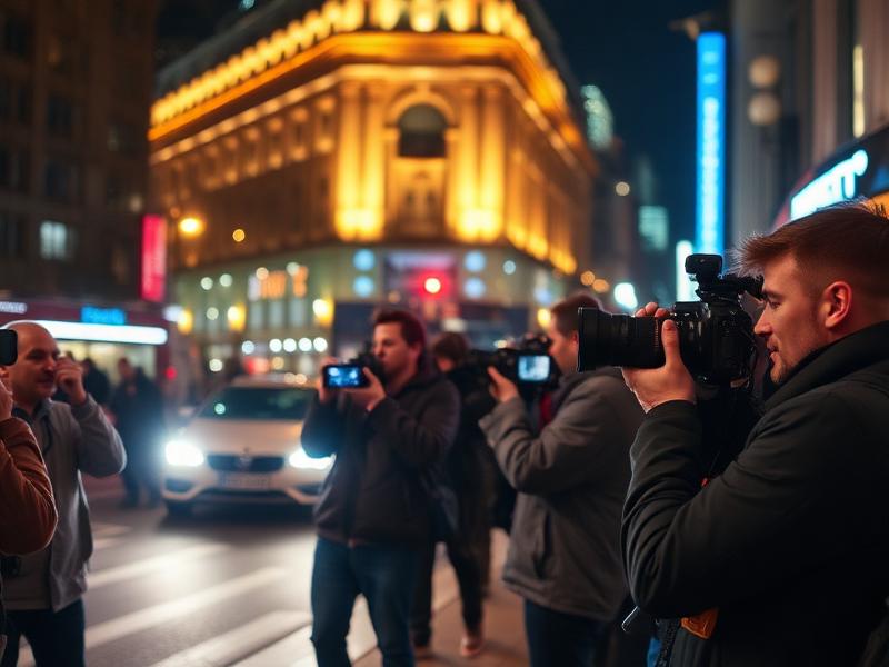 celebrity street style paparazzi photo