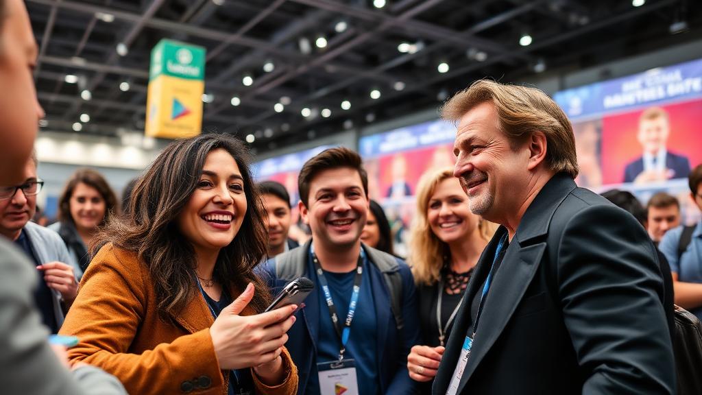 celebrity photo op meet and greet event