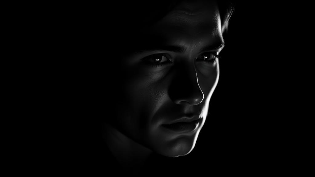 dramatic celebrity photography portrait lighting