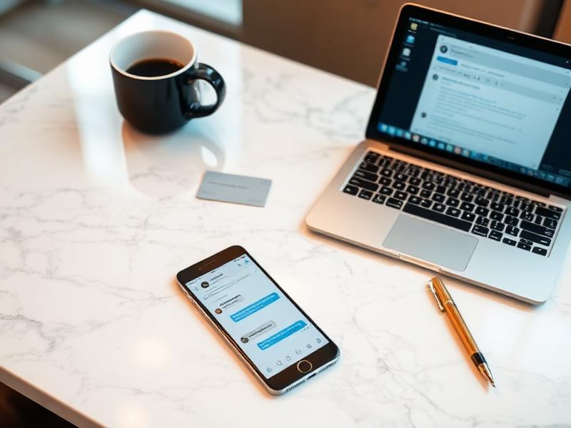 Modern communication devices for connecting with PhotosCelebrities team