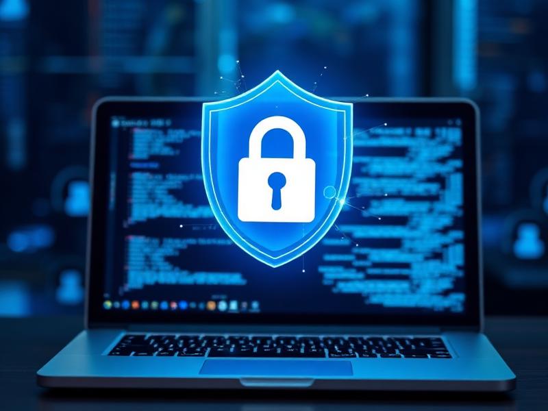 Digital privacy shield and data protection security concept